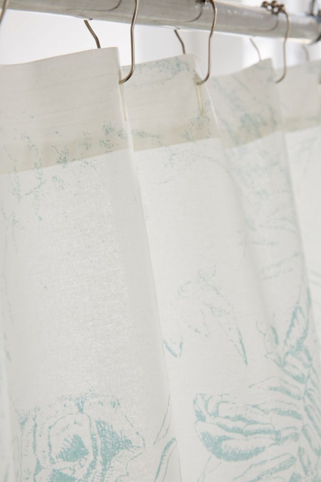 Forest Toile Shower Curtain #1