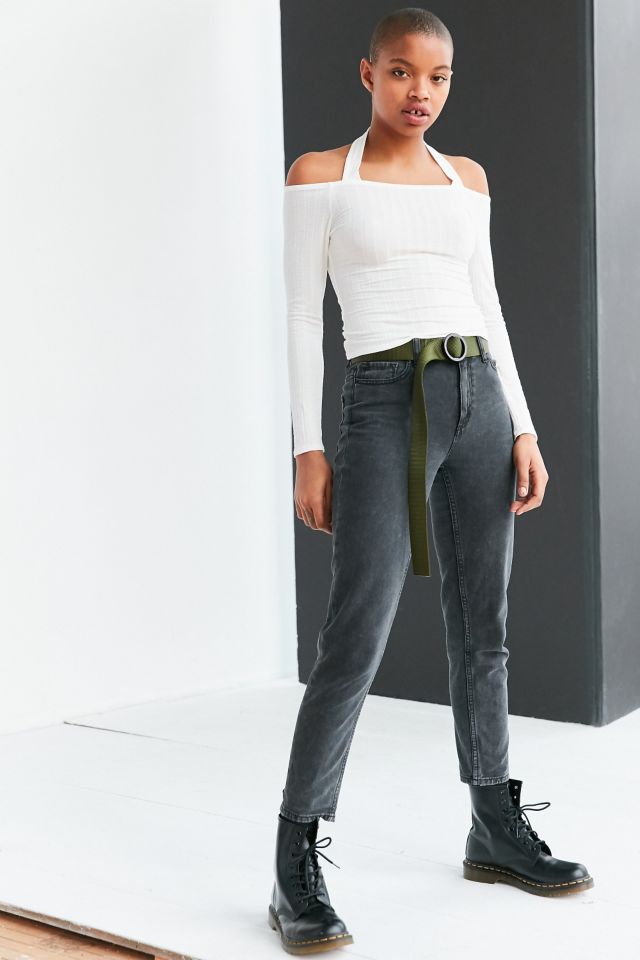 Silence + Noise Talia Off-The-Shoulder Halter Top #2