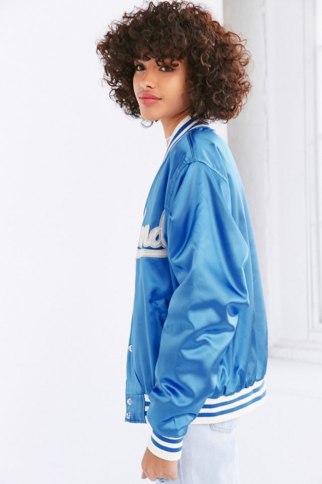 Silence + Noise Portland Baby Satin Bomber Jacket #3