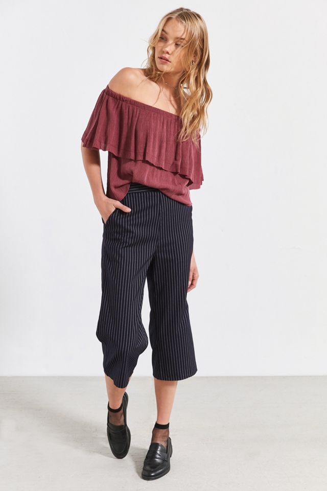 Ecote Winona Ruffle Off-The-Shoulder Top #2