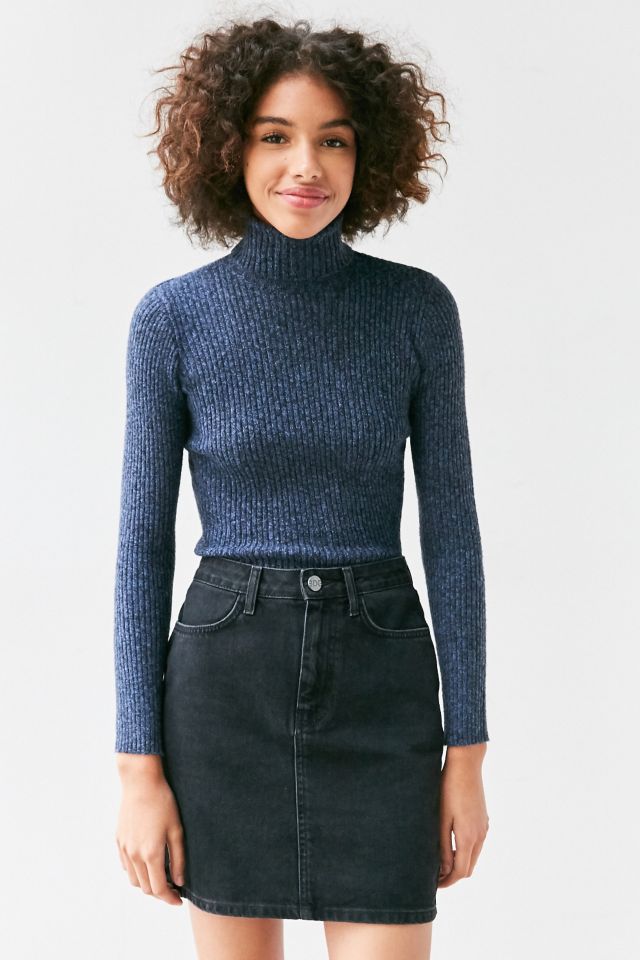 Chandail côtelé à col roulé Cassandra BDG #2