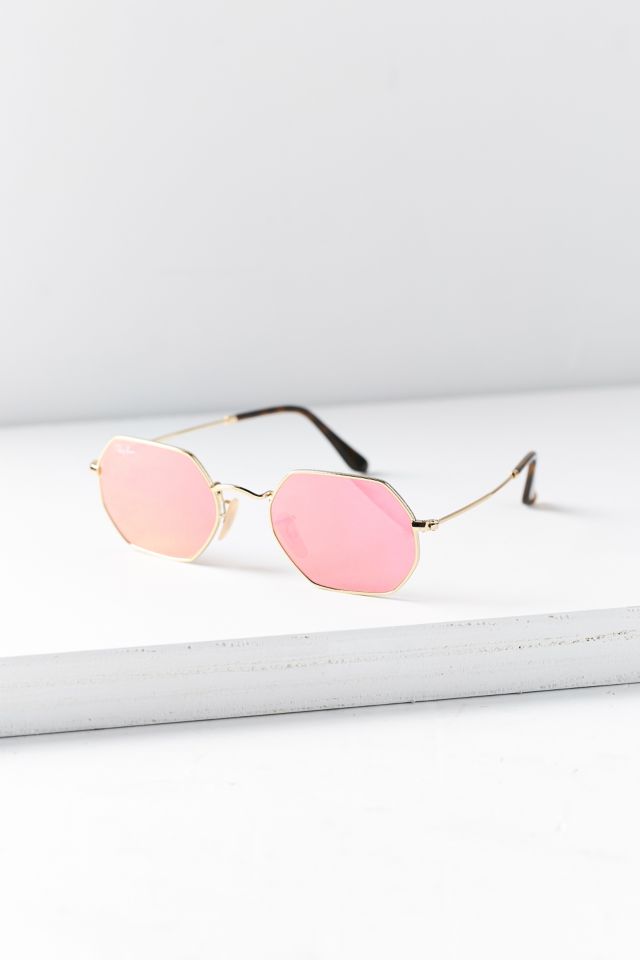 Ray-Ban Hexagon Flat Lens Sunglasses #1