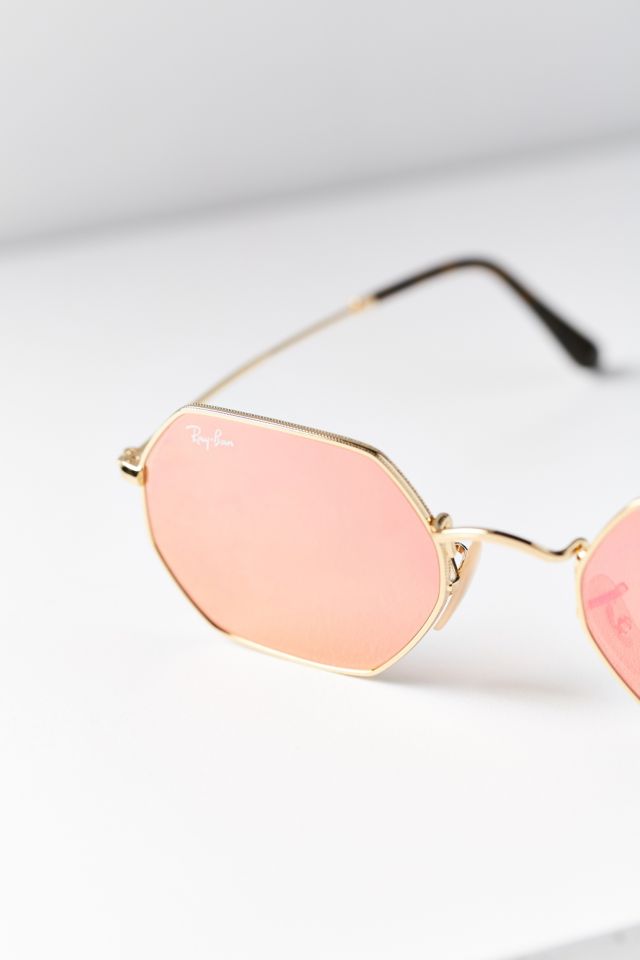 Ray-Ban Hexagon Flat Lens Sunglasses #2
