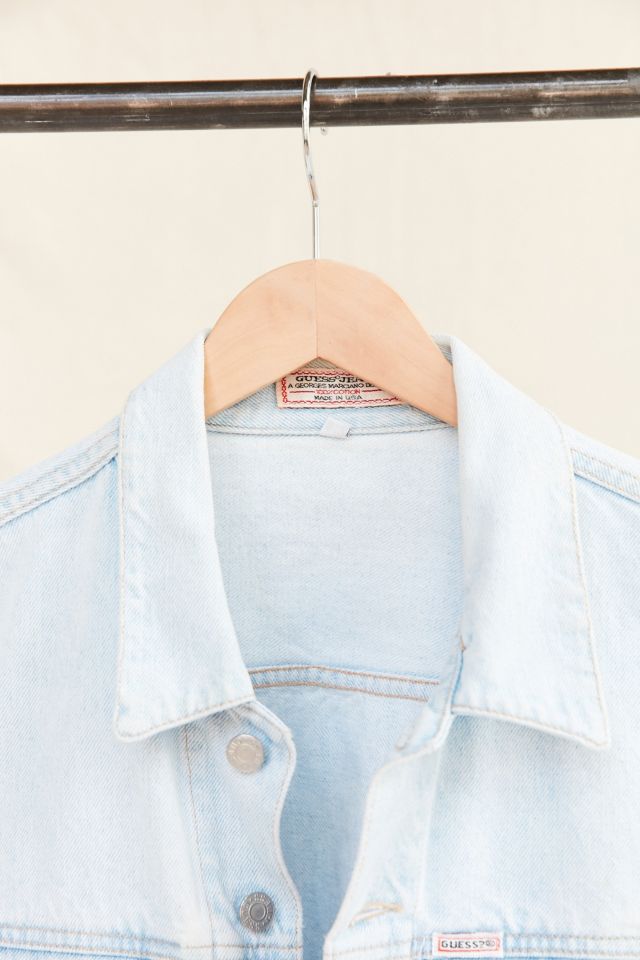 Blouson en denim vintage à 2 poches des années 90 GUESS #1