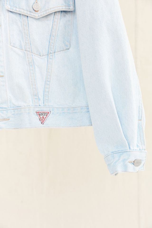 Blouson en denim vintage à 2 poches des années 90 GUESS #5
