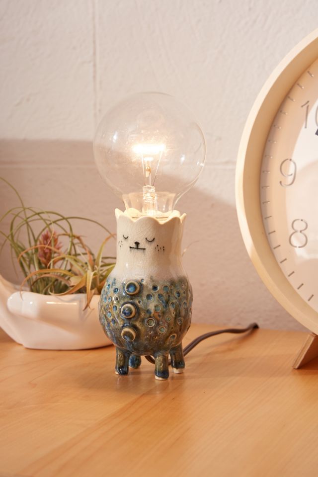 Clay And Wish One-Of-A-Kind Illustrated Table Lamp
