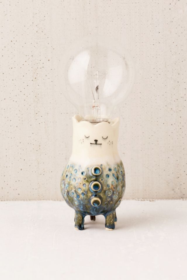 Clay And Wish One-Of-A-Kind Illustrated Table Lamp #2