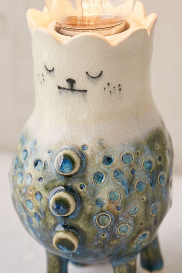 Clay And Wish One-Of-A-Kind Illustrated Table Lamp #3