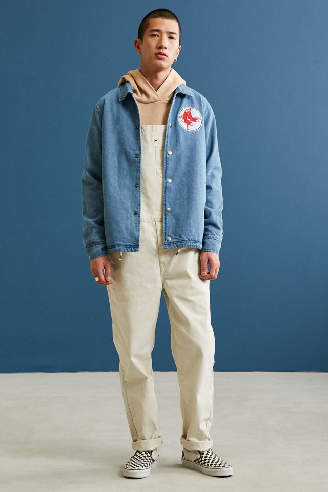 Starter Black Label + UO MLB Boston Denim Coach Jacket #5