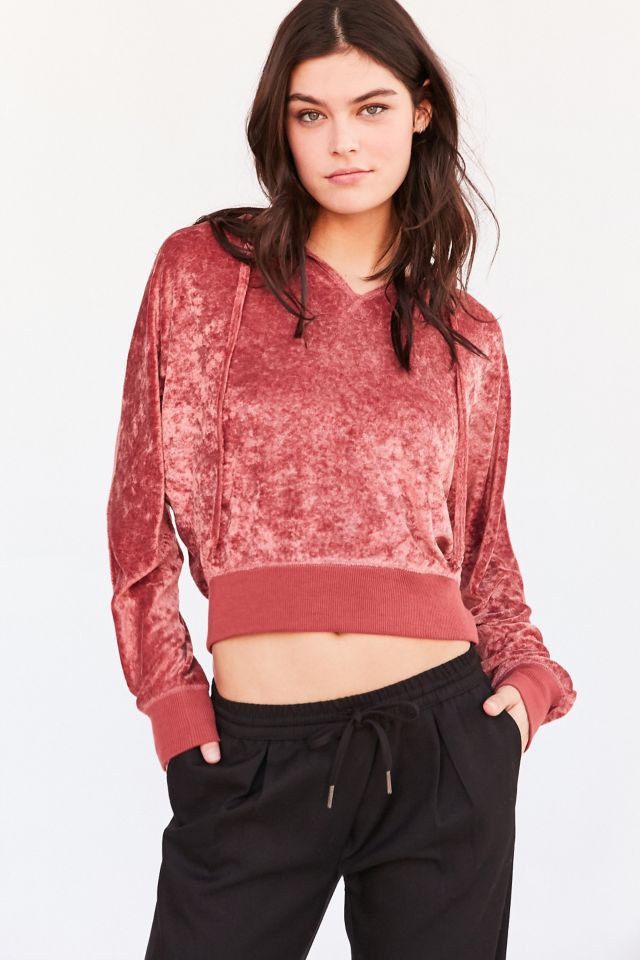 Out From Under Velvet Hoodie Sweatshirt #5