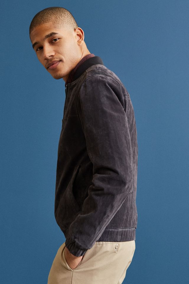 Native Youth Calder Suede Bomber Jacket | Urban Outfitters