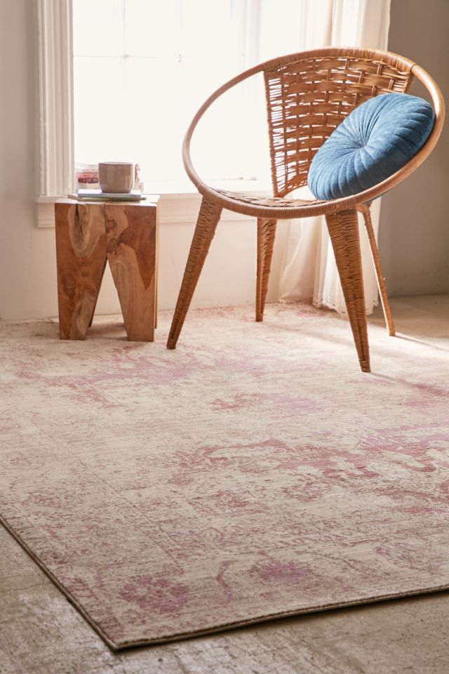 Louisa Worn Woven Rug #1