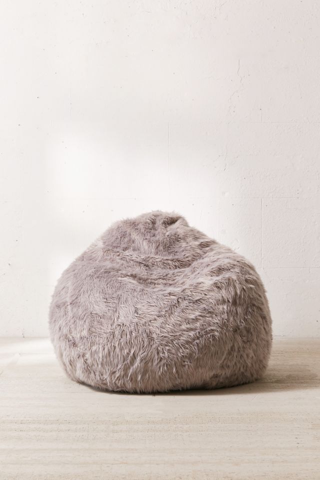 Aspyn Faux Fur Shag Bean Bag Chair