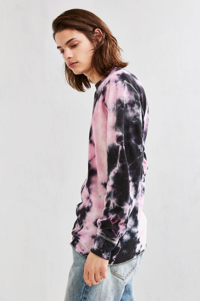 Hanes X US Rags Crystal Dye Thermal Long Sleeve Tee #2