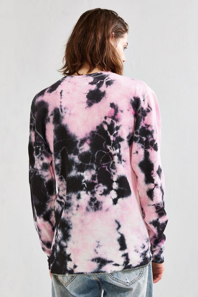 Hanes X US Rags Crystal Dye Thermal Long Sleeve Tee #3