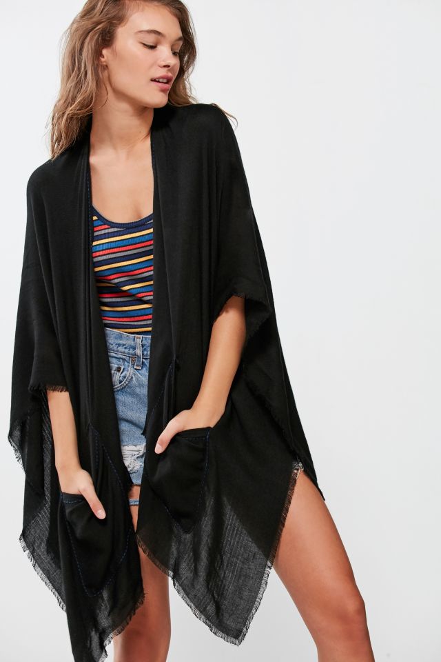 Acid Wash Kimono
