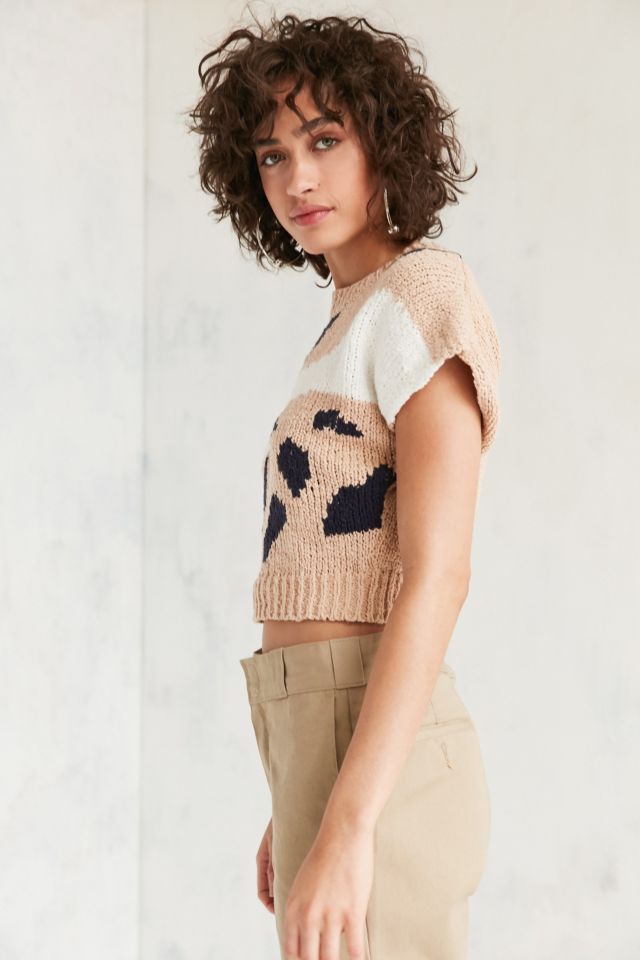 Ecote Leopard Sweater Tee #4
