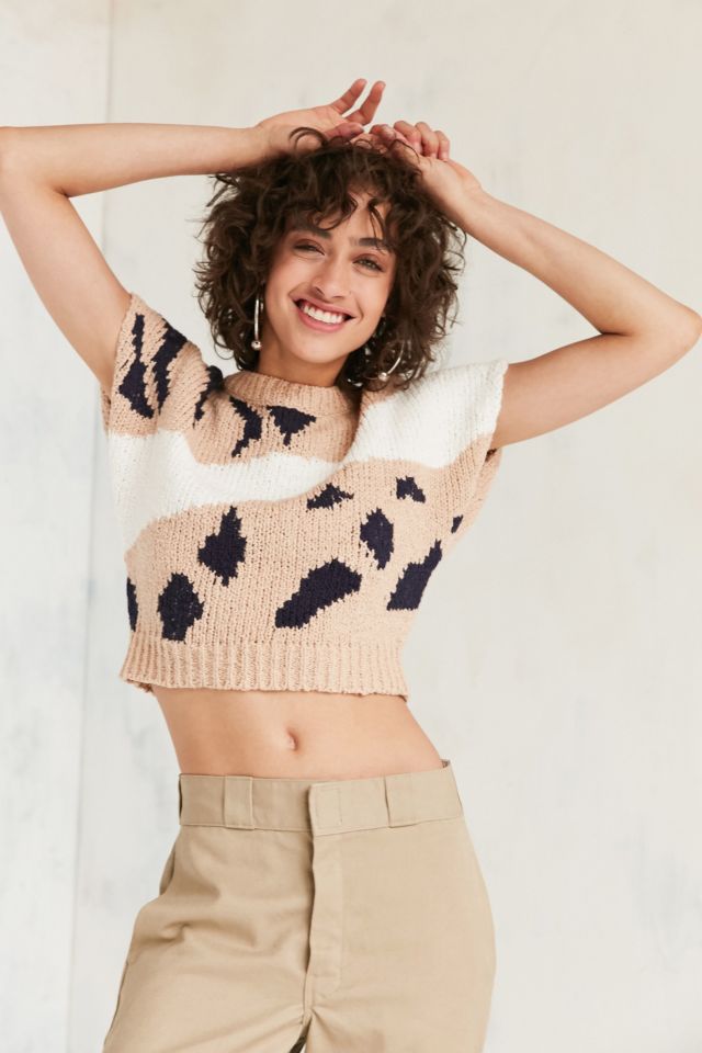 Ecote Leopard Sweater Tee #5