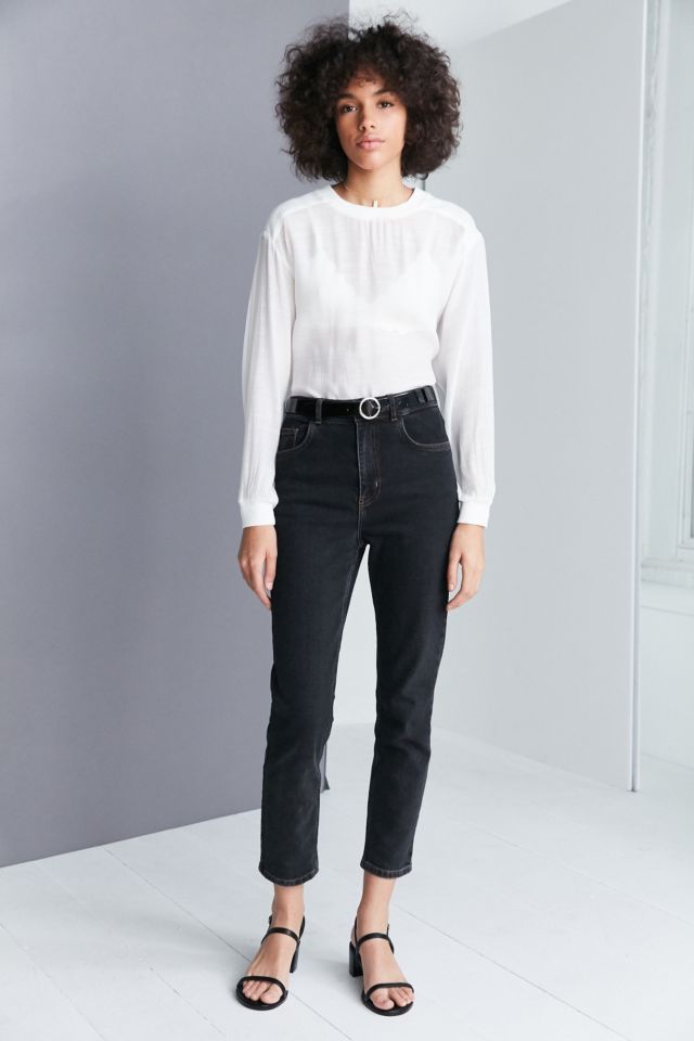 Silence + Noise Reyes Textured Pullover Blouse #1