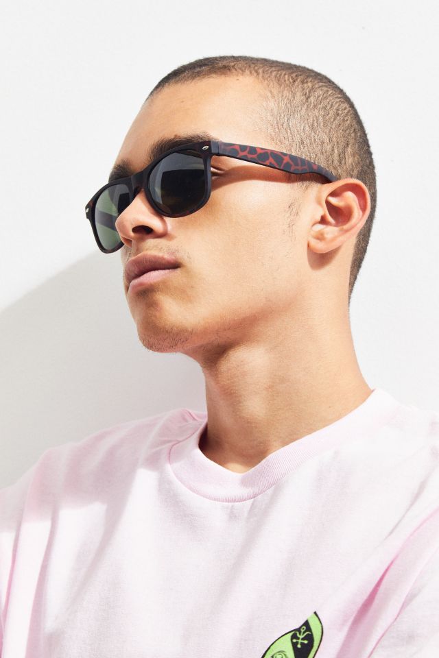 Lunettes de soleil carrées mates #1