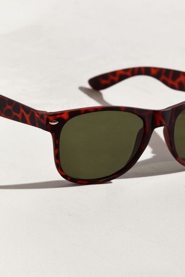 Lunettes de soleil carrées mates #2