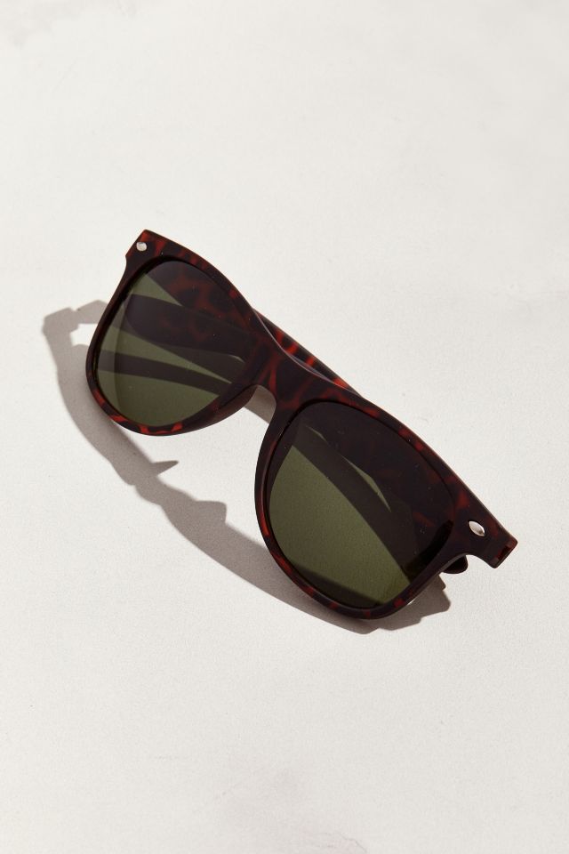 Lunettes de soleil carrées mates #4