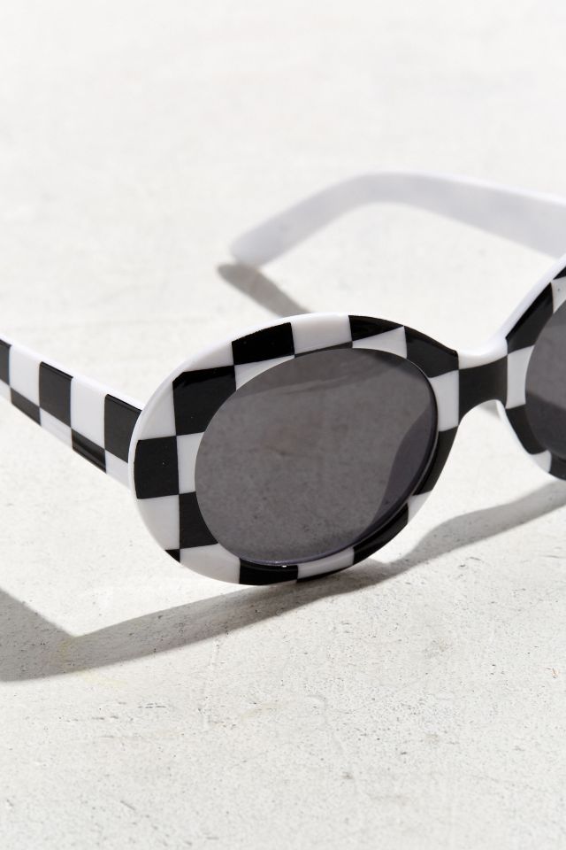 UO Plastic Oval Sunglasses #1