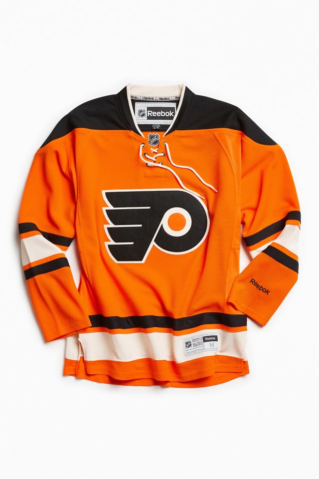 Philadelphia Flyers Away White Authentic Reebok 6100 Jersey - Hockey Jersey  Outlet
