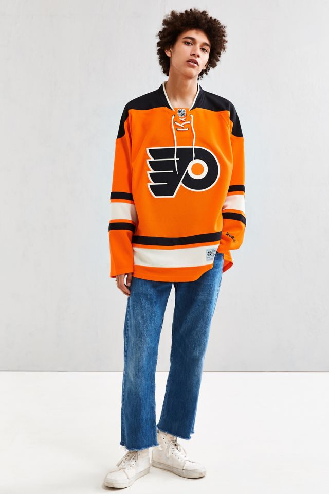 Reebok NHL Youth / Kids Philadelphia Flyers Team Logo Pullover Hoodie –  Fanletic