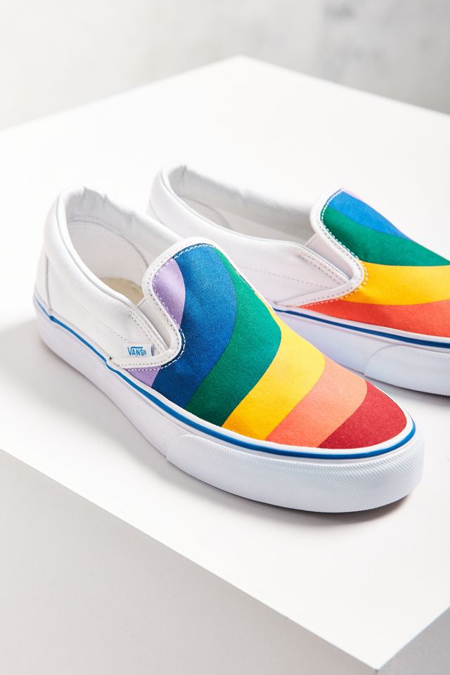 Vans Rainbow Slip-On Sneaker | Urban Outfitters