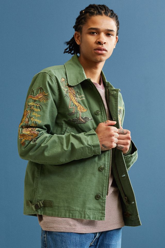 Deus Ex Machina Embroidered Barmy Deck Jacket