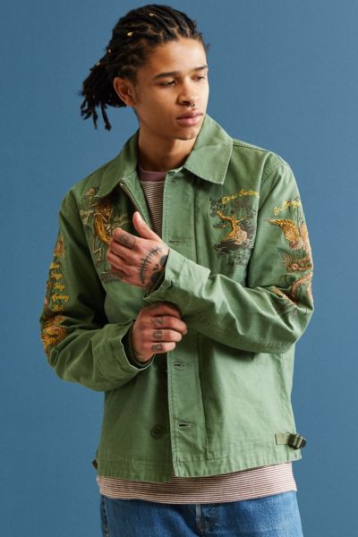 Deus Ex Machina Embroidered Barmy Deck Jacket