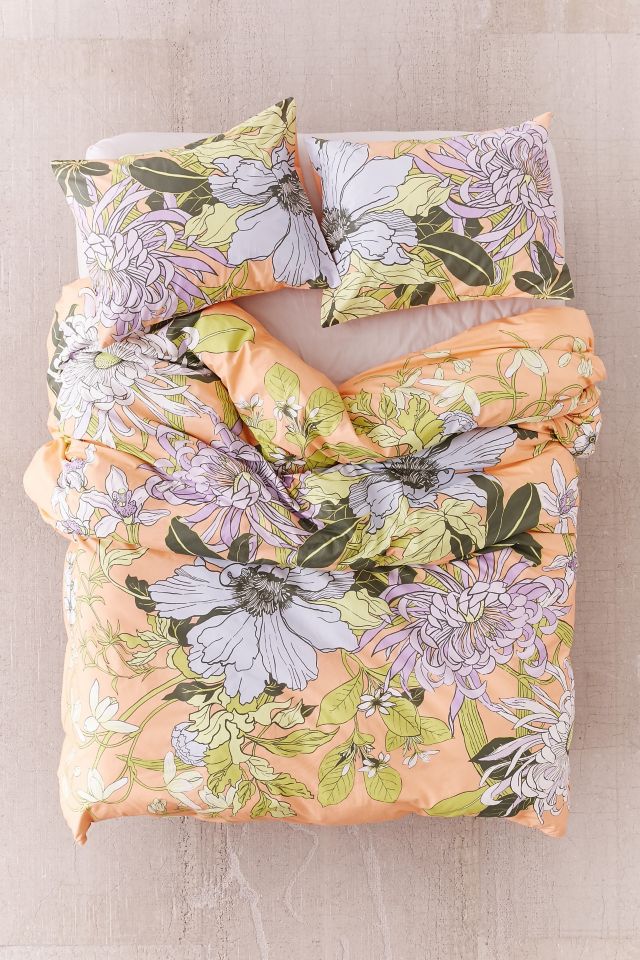 Botanical Scarf Duvet Cover #1