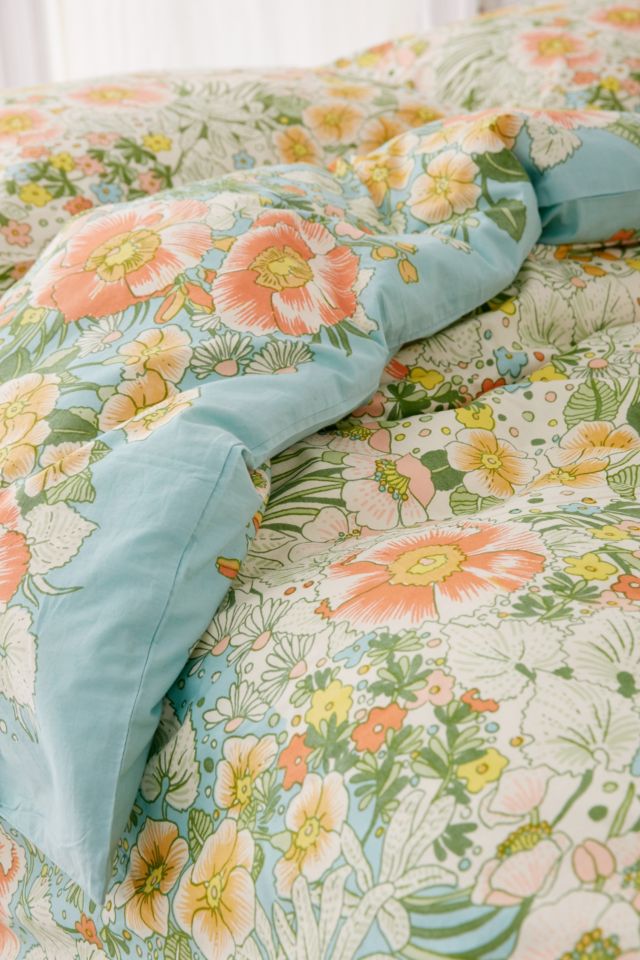 Housse de couette avec motif à fleurs Lovise #4