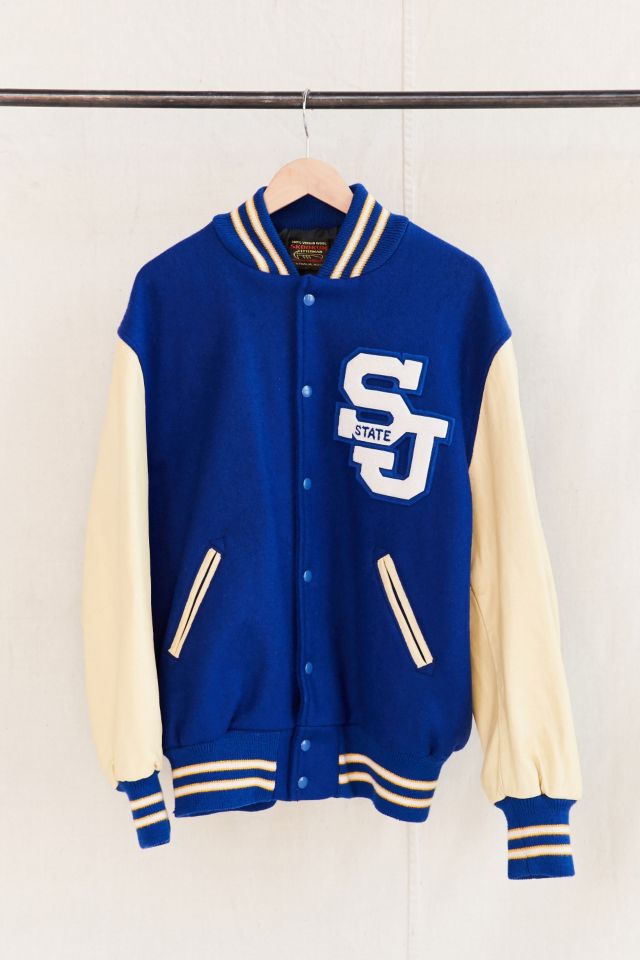 Vintage SJ State Varsity Jacket | Urban Outfitters