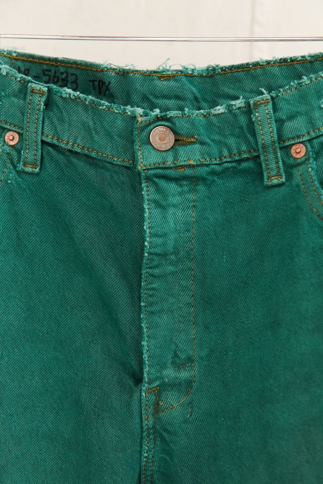 Vintage Levi's Overdyed Green Jean #1