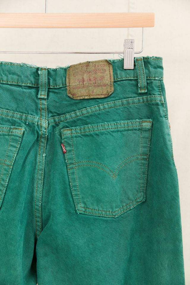 Vintage Levi's Overdyed Green Jean #2