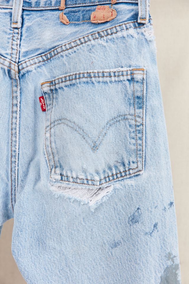 Vintage Levi's Distressed Painted Jean | Urban Outfitters Canada