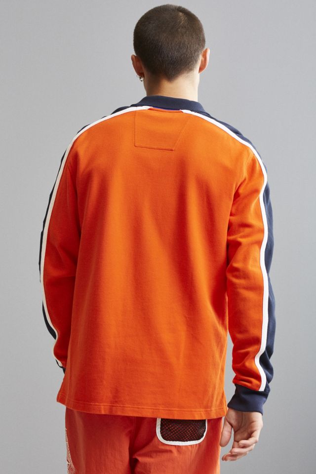 Nautica Jersey Long Sleeve Polo Shirt #2