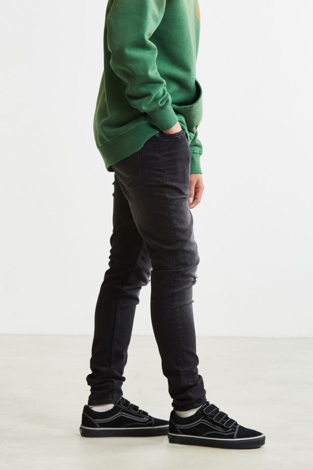 Cheap Monday Ripped Black Super Skinny Jean #2