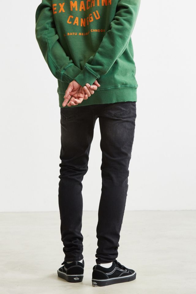 Cheap Monday Ripped Black Super Skinny Jean #3