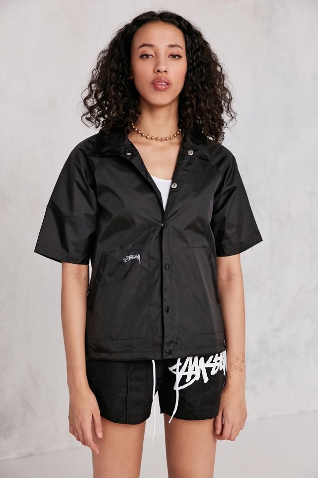 Ladies Jacket Stussy Crop Jacket Stussy Nordhood Short Sleeve