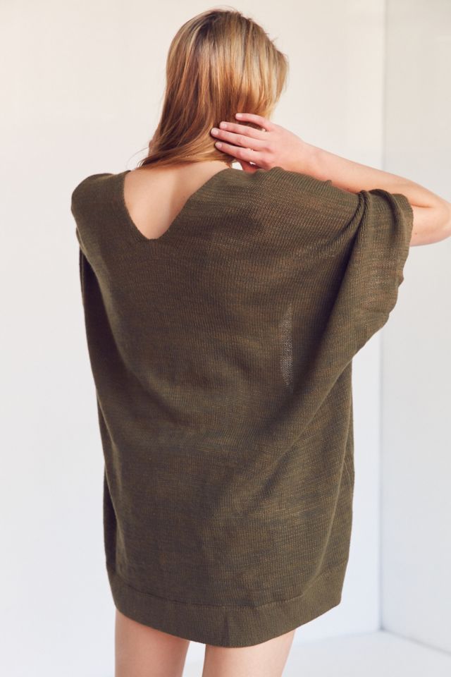 Cardigan rayé en fil Lauren Ecote #3