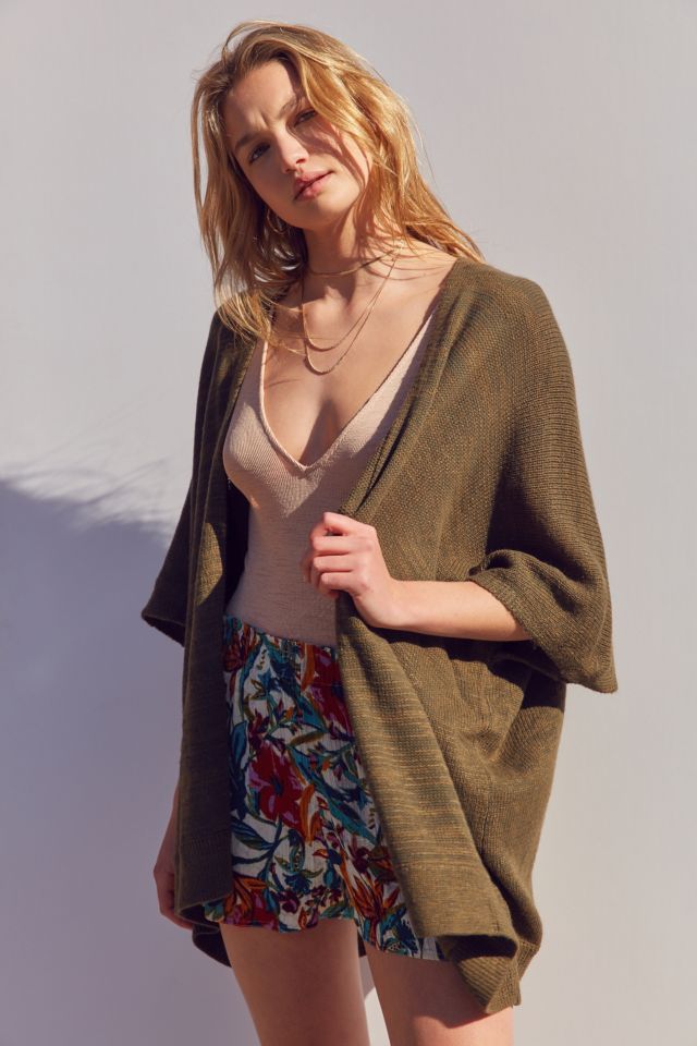 Cardigan rayé en fil Lauren Ecote #4