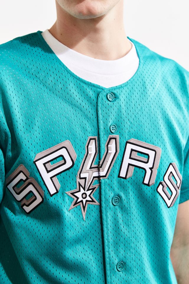 Mitchell & Ness San Antonio Spurs Button Front Jersey #4