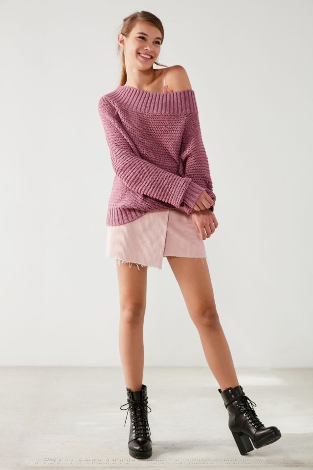 Kimchi Blue Kelli Off-The-Shoulder Sweater #2