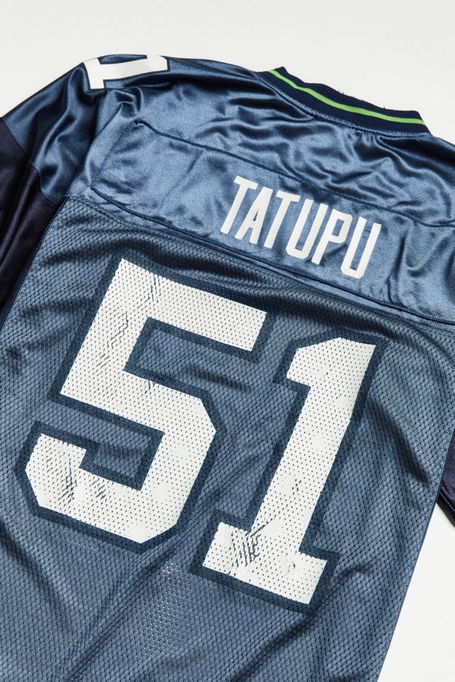 Seattle Seahawks Lafa Tatupu Youth Jersey - Boys Size XL (18-20) - Reebok  Blue