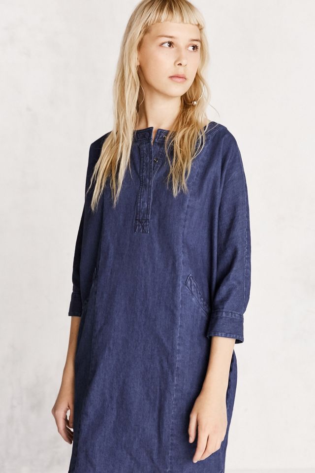 BDG Everly Dolman-Sleeve Denim Mini Dress #3
