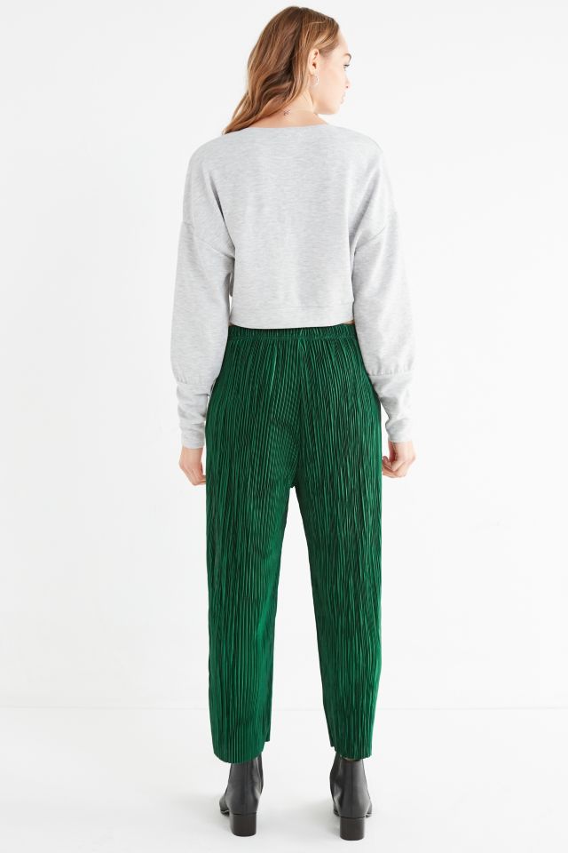 Silence + Noise Sasha Accordion Pleat Culotte Pant #2