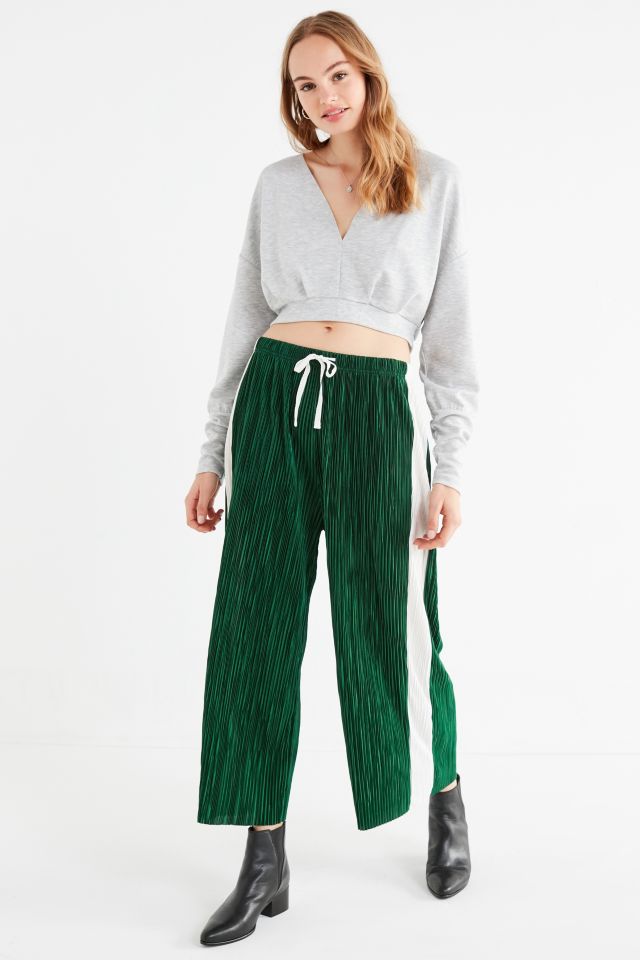 Silence + Noise Sasha Accordion Pleat Culotte Pant #4